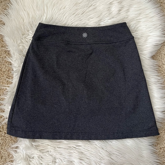 {Athleta} Sweet Sport Skort in Heathered Gray - Women's XS - Picture 7 of 12